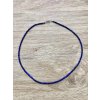 Náhrdelník z lapisu lazuli 3 mm – broušené korálky