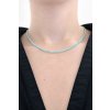 Amazonite necklace 45 cm (2,5mm)