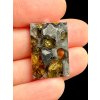 Meteorite Pallasit Brahin 4,4g – Extra Quality – Belarus