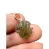 Silver moldavite pendant 0,9g