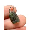 Silber Moldavit Anhänger 1g