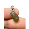 Silver moldavite pendant 0,76g