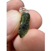 Silver moldavite pendant 0,88g