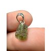 Silver moldavite pendant 0,57g