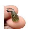 Silver moldavite pendant 0,57g