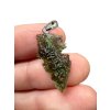 Silver moldavite pendant 1,8g