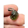 Silver moldavite pendant 1g