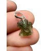 Silver moldavite pendant 0,6g