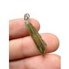 Silver moldavite pendant 1g