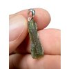 Silver moldavite pendant 0,9g