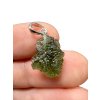 Silver moldavite pendant 1,4g