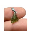 Silver moldavite pendant 0,5g