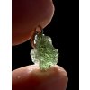 Silver moldavite pendant 0,6g