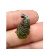 Silver moldavite pendant 1,5g