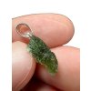 Silver moldavite pendant 0,9g