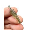 Silver moldavite pendant 0,9g