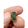 Silver moldavite pendant 0,8g
