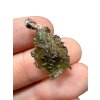 Silver moldavite pendant 1,8g