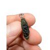 Silver moldavite pendant 1,9g