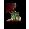 Silver moldavite pendant 0,4g