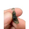Silver moldavite pendant 1,1g