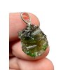 Silver moldavite pendant 1,4g