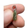 Silver moldavite pendant 0,6g
