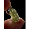 Silver moldavite pendant 0,5g