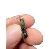 Silber Moldavit Anhänger 1,1g