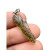 Silver moldavite pendant 1g
