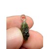 Silber Moldavit Anhänger 1,2g