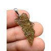 Silver moldavite pendant 1,3g