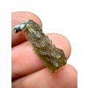Silver moldavite pendant 1,2g