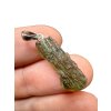 Silber Moldavit Anhänger 1,2g