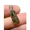 Silver moldavite pendant 1g