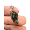Silber Moldavit Anhänger 1,1g