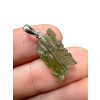 Silver moldavite pendant 1,3g
