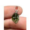 Silver moldavite pendant 0,8g