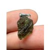 Silber Moldavit Anhänger 1,2g