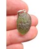Silver moldavite pendant 1,7g
