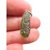 Silver moldavite pendant 1,5g