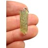 Silver moldavite pendant 1,1g
