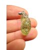 Silver moldavite pendant 1,5g