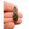 Silber Moldavit Anhänger 2,2g