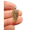 Silver moldavite pendant 0,9g