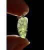 Silver moldavite pendant 2g
