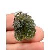 Silver moldavite pendant 4,4g