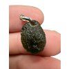 Silver moldavite pendant 2,2g