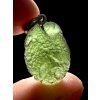 Silver moldavite pendant 2,2g