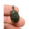 Silver moldavite pendant 2,2g